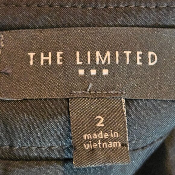 The Limited Womens Plaid Pencil Skirt Size 2 Red & Gray Polyester Blend - Picture 3 of 14